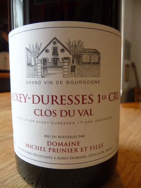 Auxey-Duresses 1er Cru Clos du Val 2023
